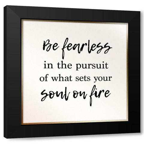 Golden Soul 2 Black Modern Wood Framed Art Print with Double Matting by Prime, Marcus