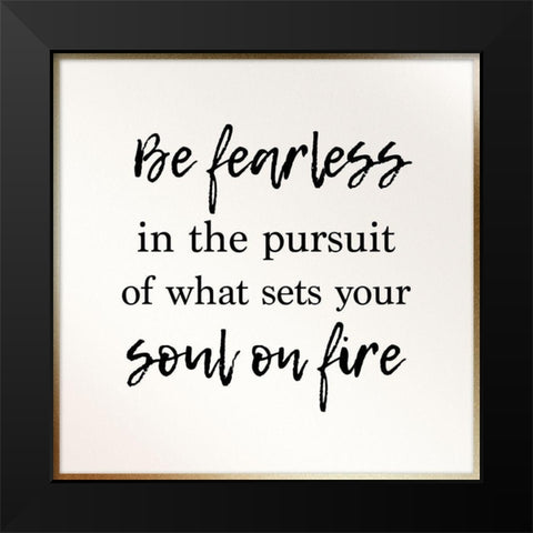 Golden Soul 2 Black Modern Wood Framed Art Print by Prime, Marcus