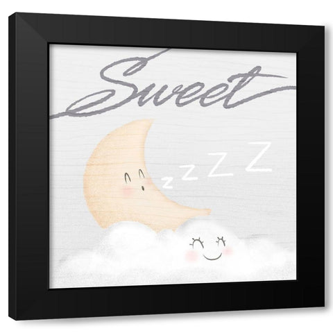 Sweet Dreams 1 Black Modern Wood Framed Art Print by Prime, Marcus