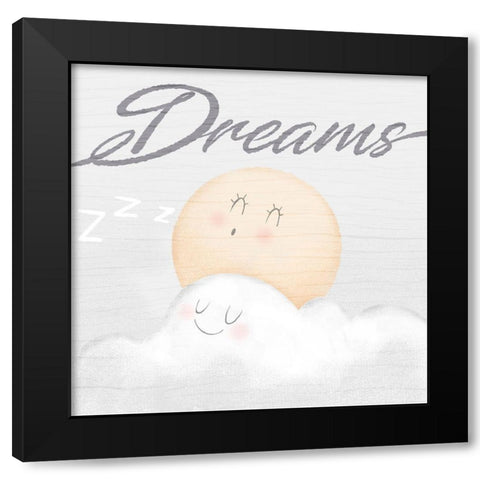 Sweet Dreams 2 Black Modern Wood Framed Art Print with Double Matting by Prime, Marcus