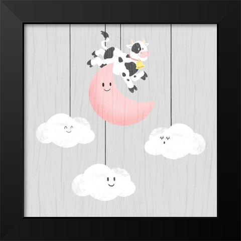 Night Friends 4 Black Modern Wood Framed Art Print by Prime, Marcus