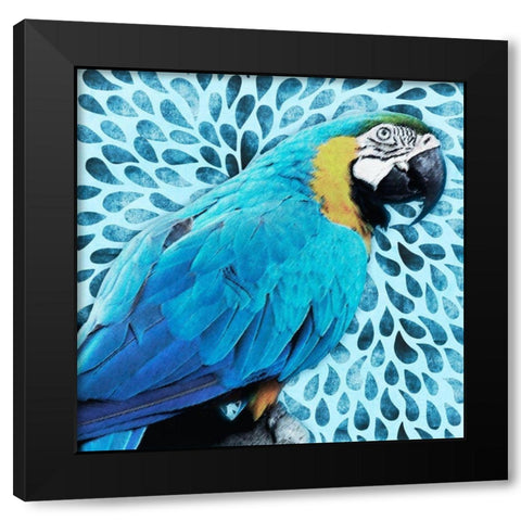 Tropical Views Black Modern Wood Framed Art Print by Prime, Marcus