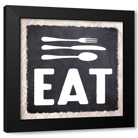 Farmhouse Eats Black Modern Wood Framed Art Print by Prime, Marcus
