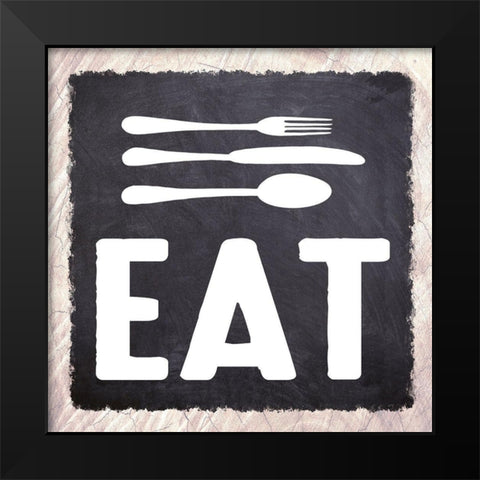 Farmhouse Eats Black Modern Wood Framed Art Print by Prime, Marcus