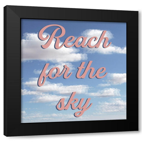 Reach For The Sky Black Modern Wood Framed Art Print with Double Matting by Prime, Marcus
