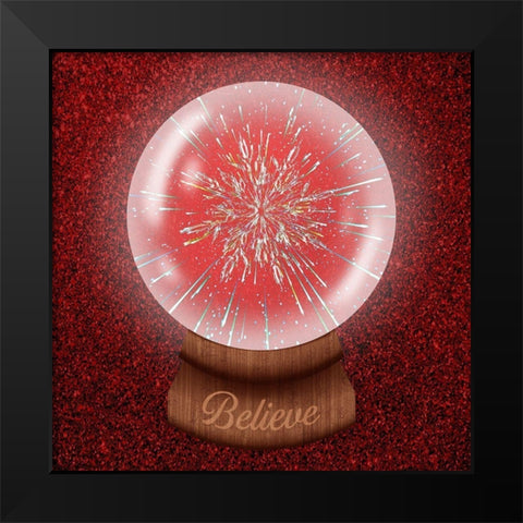 Winter Belief 1 Black Modern Wood Framed Art Print by Prime, Marcus