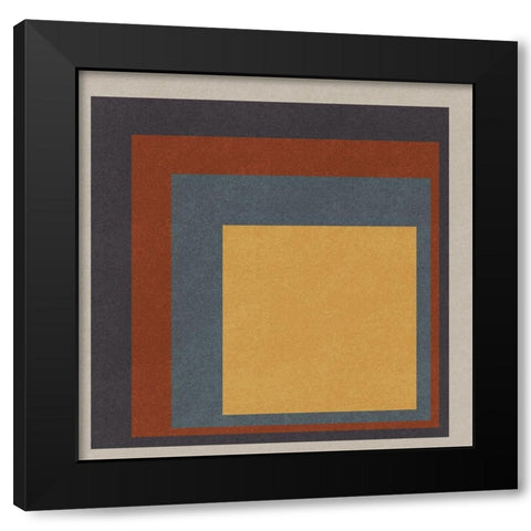 Shifted Reality Black Modern Wood Framed Art Print with Double Matting by Prime, Marcus