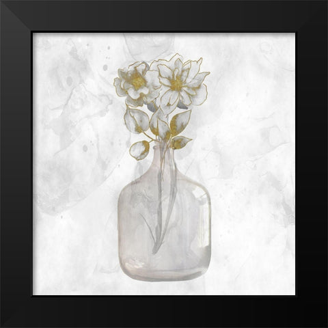 Glorious Bouquet 1 Black Modern Wood Framed Art Print by Prime, Marcus
