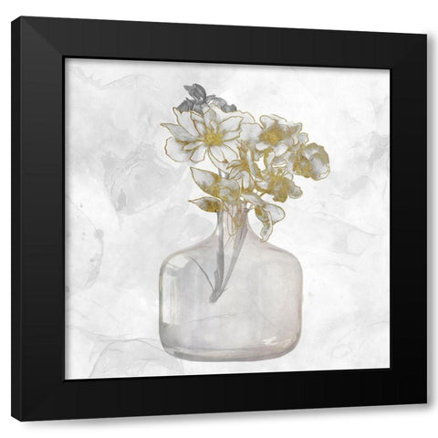 Glorious Bouquet 2 Black Modern Wood Framed Art Print by Prime, Marcus