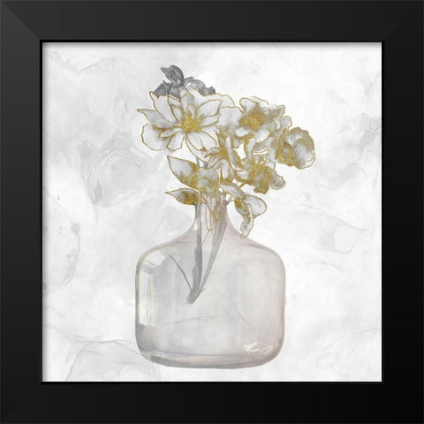 Glorious Bouquet 2 Black Modern Wood Framed Art Print by Prime, Marcus