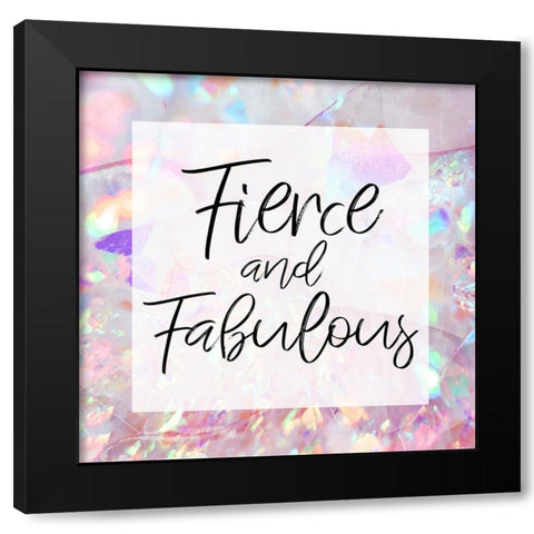 Fierce Gems 1 Black Modern Wood Framed Art Print with Double Matting by Prime, Marcus