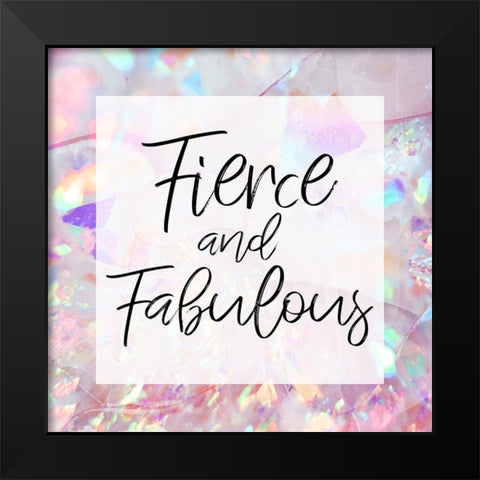 Fierce Gems 1 Black Modern Wood Framed Art Print by Prime, Marcus