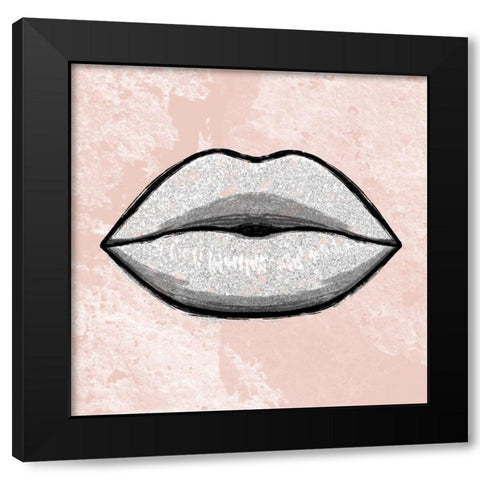 Glitter Fashion 3 Black Modern Wood Framed Art Print by Prime, Marcus