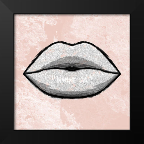 Glitter Fashion 3 Black Modern Wood Framed Art Print by Prime, Marcus