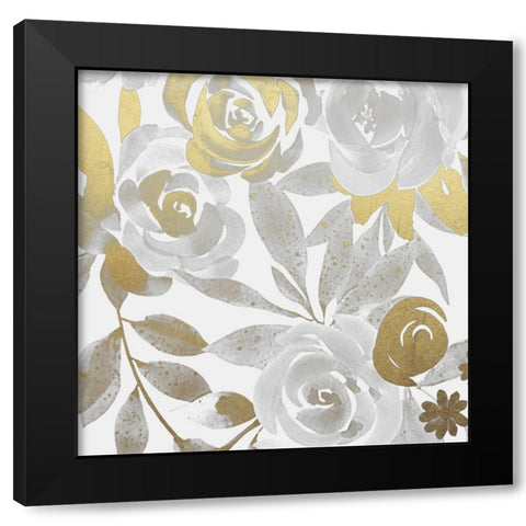 Delightful Bunch 2 Black Modern Wood Framed Art Print with Double Matting by Prime, Marcus