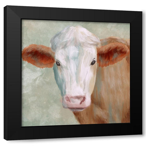 Field Friend 1 Black Modern Wood Framed Art Print with Double Matting by Prime, Marcus