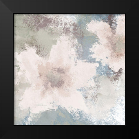 Floral Immersion Black Modern Wood Framed Art Print by Prime, Marcus