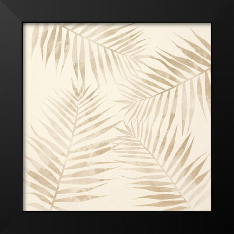 Jungle Foliage Black Modern Wood Framed Art Print by Prime, Marcus