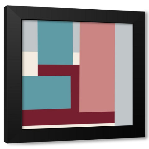 Fractured Spirit Black Modern Wood Framed Art Print by Prime, Marcus