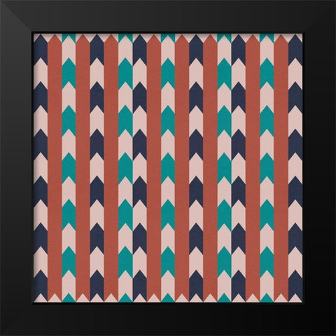 Rise Up Black Modern Wood Framed Art Print by Prime, Marcus
