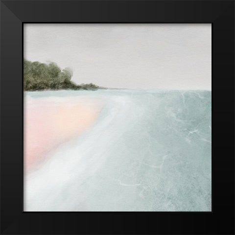 Ocean Dreaming V2 Black Modern Wood Framed Art Print by Prime, Marcus