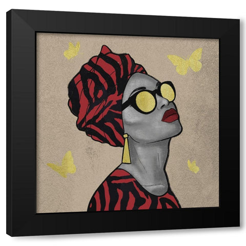 Breathtaking Natural Queen 2 Black Modern Wood Framed Art Print with Double Matting by Prime, Marcus