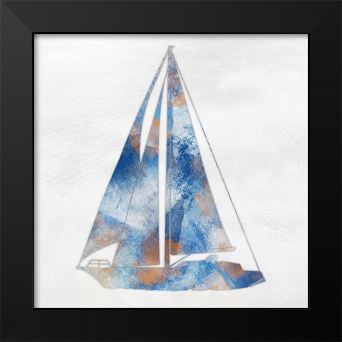Rustic Coastal 1 Black Modern Wood Framed Art Print by Prime, Marcus