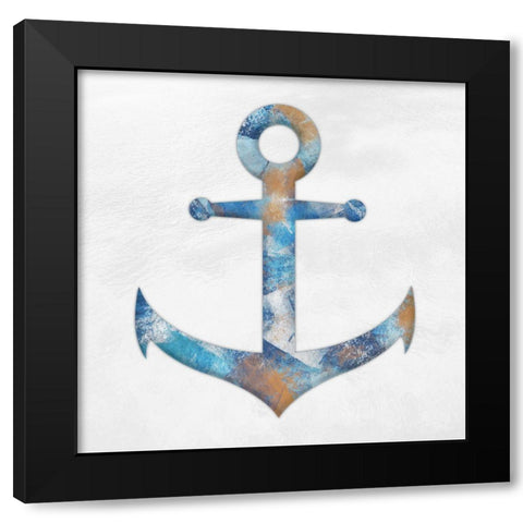 Rustic Coastal 3 Black Modern Wood Framed Art Print with Double Matting by Prime, Marcus