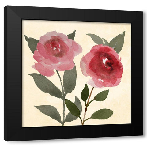 Dreamy Bloom 1 Black Modern Wood Framed Art Print with Double Matting by Prime, Marcus