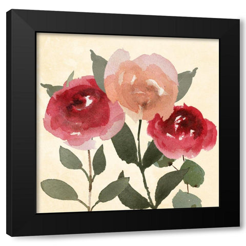 Dreamy Bloom 2 Black Modern Wood Framed Art Print by Prime, Marcus