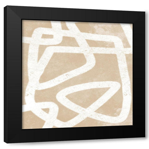 Point Of Limitation 1 Black Modern Wood Framed Art Print by Prime, Marcus