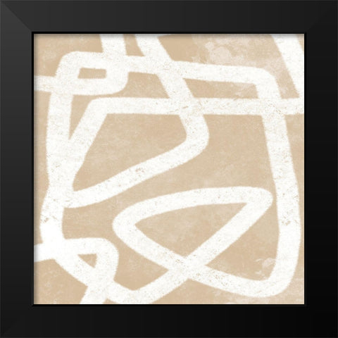 Point Of Limitation 1 Black Modern Wood Framed Art Print by Prime, Marcus