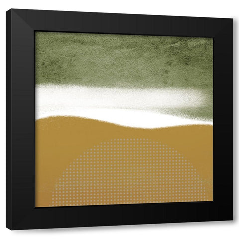 Spiritual Dimensionality 1 Black Modern Wood Framed Art Print with Double Matting by Prime, Marcus