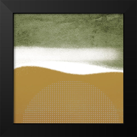 Spiritual Dimensionality 1 Black Modern Wood Framed Art Print by Prime, Marcus