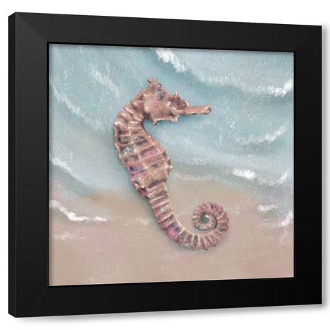 Peaceful Sea Creature Black Modern Wood Framed Art Print by Prime, Marcus