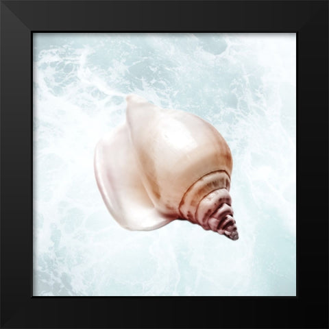 Sunshine Infused Shell 3 Black Modern Wood Framed Art Print by Prime, Marcus