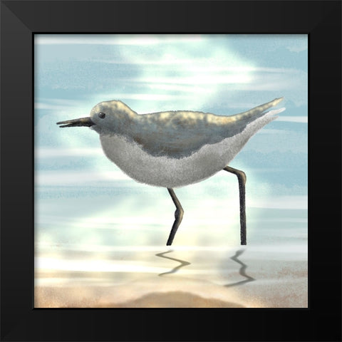 Dawning Friends 1 Black Modern Wood Framed Art Print by Prime, Marcus