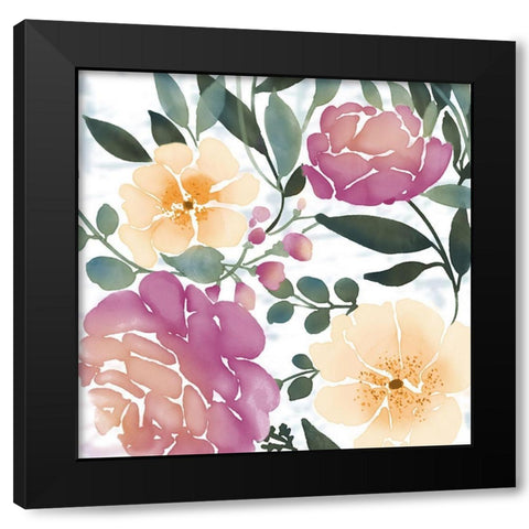 Mid Day Bloom 2 Black Modern Wood Framed Art Print with Double Matting by Prime, Marcus