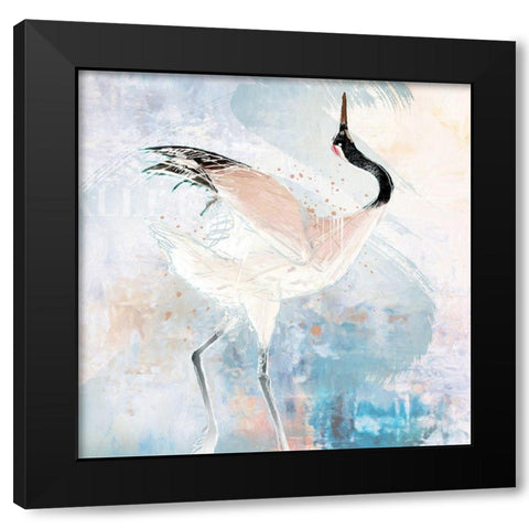 Sugar Plum Ballet 1 Black Modern Wood Framed Art Print with Double Matting by Miller, Savannah