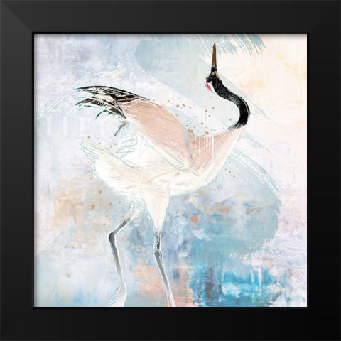 Sugar Plum Ballet 1 Black Modern Wood Framed Art Print by Miller, Savannah
