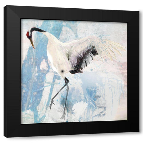 Sugar Plum Ballet 2 Black Modern Wood Framed Art Print with Double Matting by Miller, Savannah