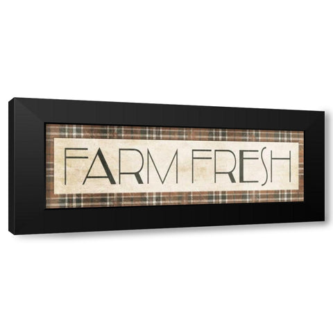 Farm Fresh Muted Colors Black Modern Wood Framed Art Print with Double Matting by Villa, Milli