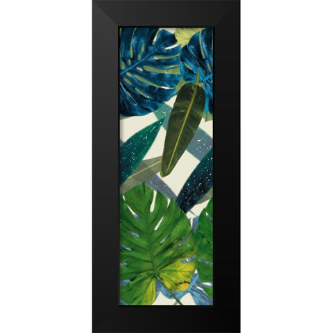 Floral Arrangement Black Modern Wood Framed Art Print by Villa, Mlli
