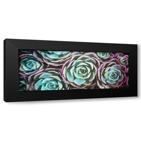 Dark Blend Black Modern Wood Framed Art Print with Double Matting by Villa, Mlli