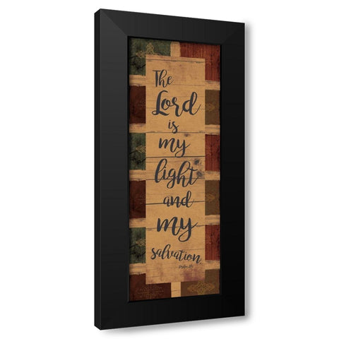 My Light Black Modern Wood Framed Art Print with Double Matting by Villa, Mlli