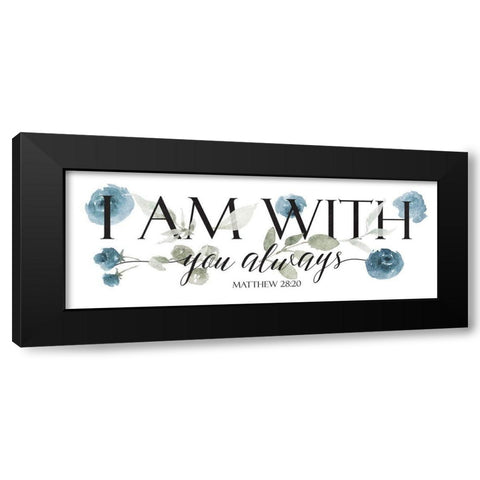 I Am With Black Modern Wood Framed Art Print with Double Matting by Villa, Mlli
