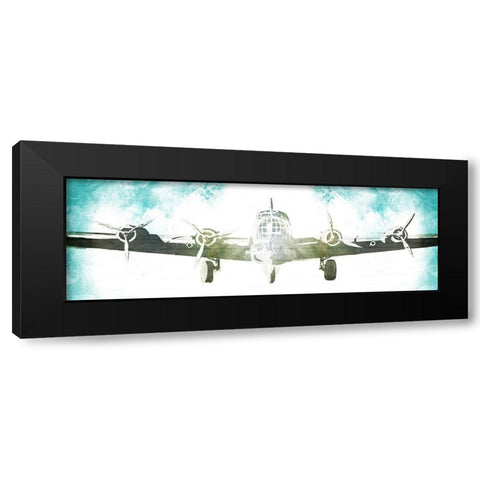 Time To Fly Black Modern Wood Framed Art Print with Double Matting by Villa, Milli