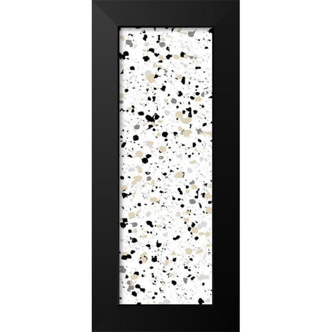 Steal Speckle 3 Black Modern Wood Framed Art Print by Villa, Milli