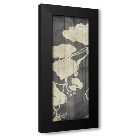 Aged Hanging Leaves 2 Black Modern Wood Framed Art Print by Villa, Milli