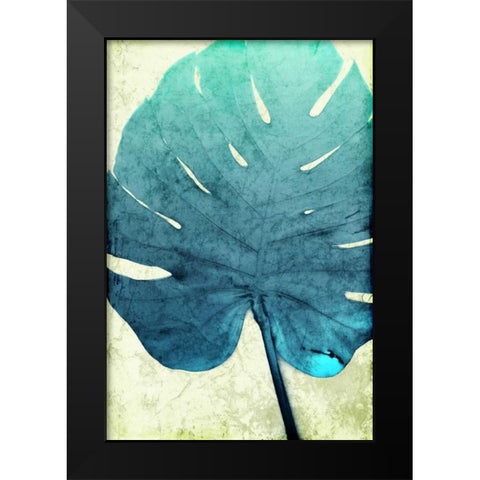 Bright Leaf Too Black Modern Wood Framed Art Print by Villa, Milli